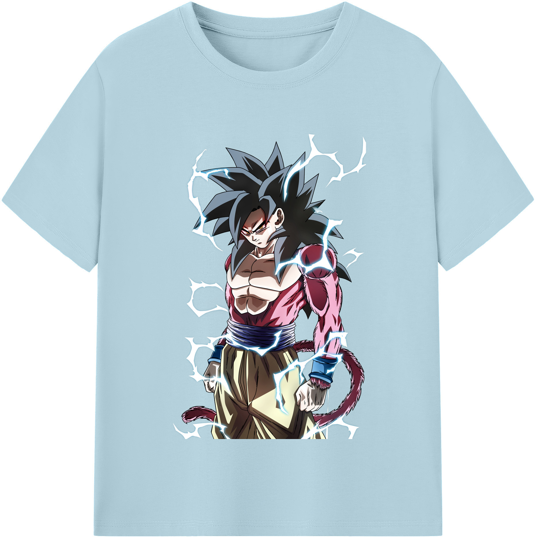 （画像用） ドラゴンボール 孫悟空（そん ごくう）Son Goku カカロット DRAGON BALL Kakarotto 綿100％半袖Tシャツ（フロントプリント）